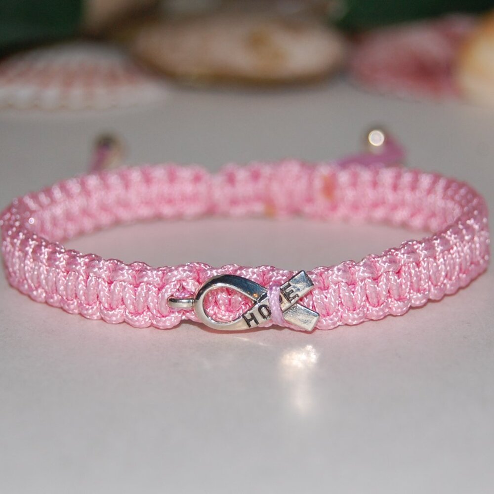 Awareness Bracelet,Fight Cancer Bracelet,Hope Bracelet,Care Bracelet,Courag,Gift